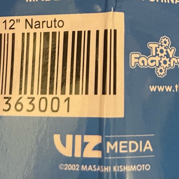 Naruto Uzumaki Anime Plush Toy 12” Plush NEW! - Picture 3 of 4